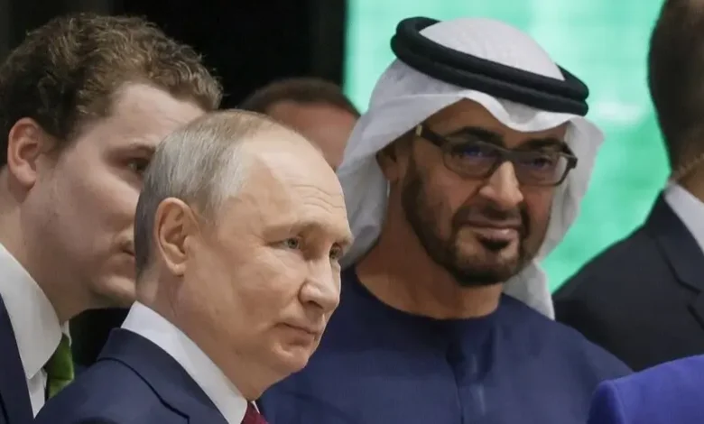 قمة روسية - إماراتية في موسكو لتعزيز التعاون