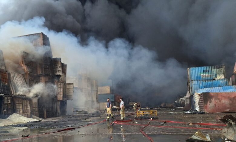 ا ف ب : انــ فجــ ار مجهول الأسباب في هذه المدينة!!!