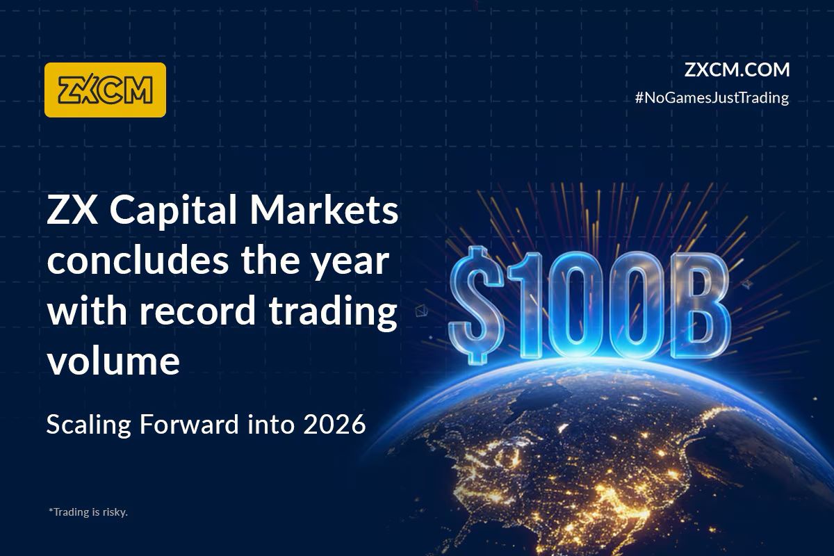 حجم تداول ZX Capital Markets يصل إلى 100 مليار دولار في 2025