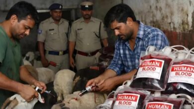 كشف شبكة غير قانونية لتجارة الدم