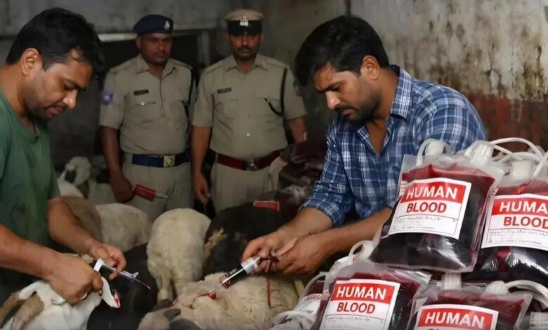 كشف شبكة غير قانونية لتجارة الدم