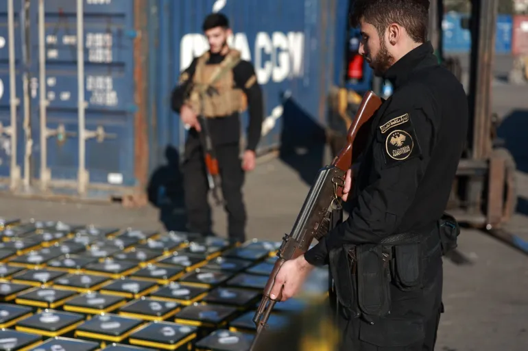 سوريا: ضبط كوكايين في ميناء اللاذقية قادم من البرازيل