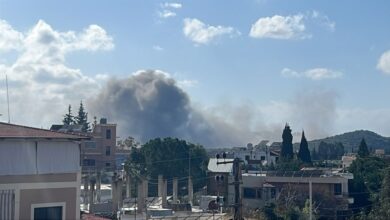 ضربات على بنى تحتية عسكرية في جنوب لبنان وأدرعي يبرر