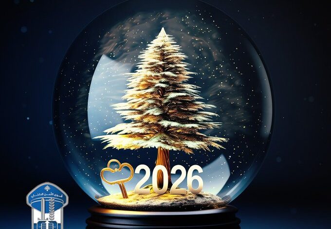 قوى الامن الداخلي يعايد اللبنانيين بالسنة الجديدة