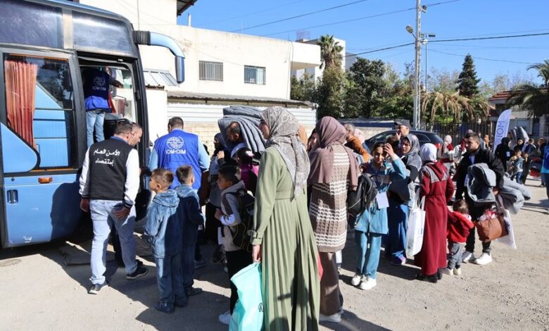 إعادة النازحين مشروطة بالإجراءات القانونية بحق أي شخصية مطلوبة