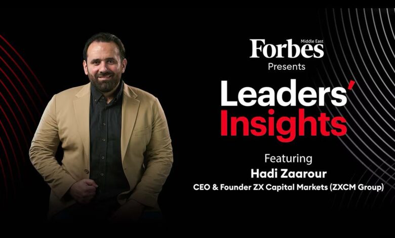 هادي زعرور يصدر سيرته المهنية الرسمية مسلطًا الضوء على مسيرة استثنائية في عالم المال وريادة الأعمال