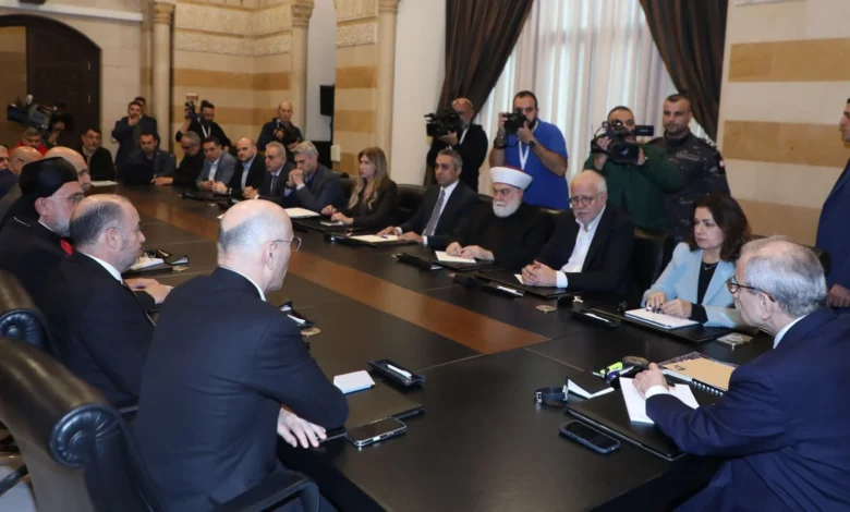 انتهاء جلسة الاجتماع في السراي لبحث الأبنية المتصدّعة في طرابلس