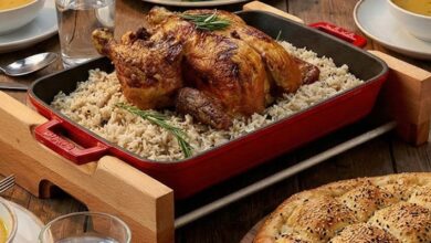 دجاج محشي على سفرة رمضان… فخامة الطعم في طبق واحد