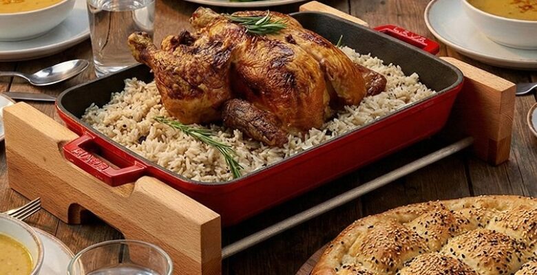 دجاج محشي على سفرة رمضان… فخامة الطعم في طبق واحد