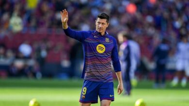 حبس امرأة بسبب ليفاندوفسكي