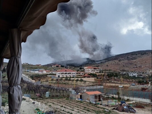 رسائل الحرب الإسرائيلية بدأت بالوصول في الغارات الأخيرة