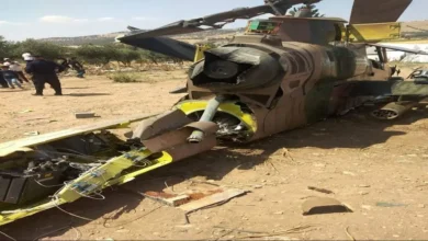 ضحايا قُصّر في تحطّم مروحية عسكرية في هذه المنطقة