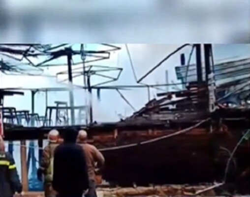 حريق كبير اندلع في البترون والدفاع المدني سيطر على النيران