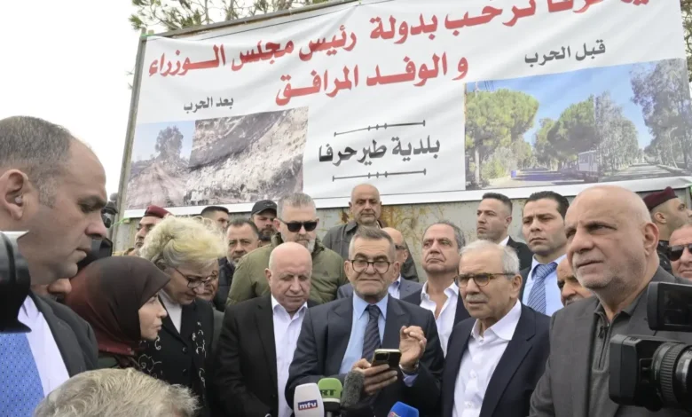 بين الإعلان عن مشاريع ورسائل سياسية… ماذا قال سلام من جنوب لبنان؟