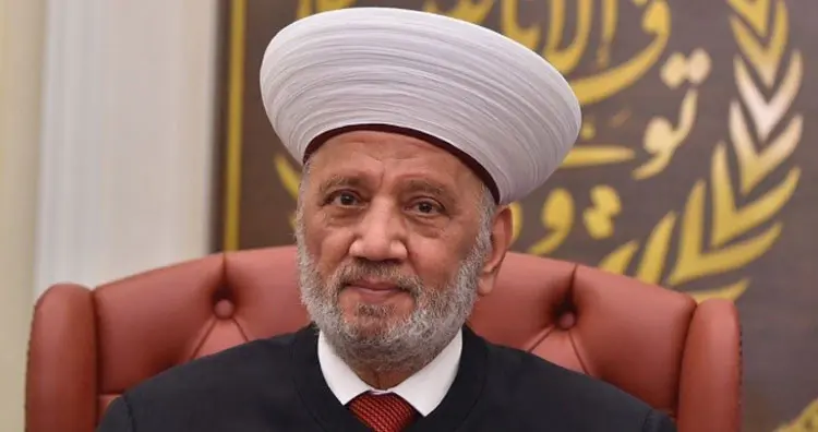 نداء المفتي دريان لمناسبة رمضان: لوقف العدوان وإنصاف الموقوفين الاسلاميين