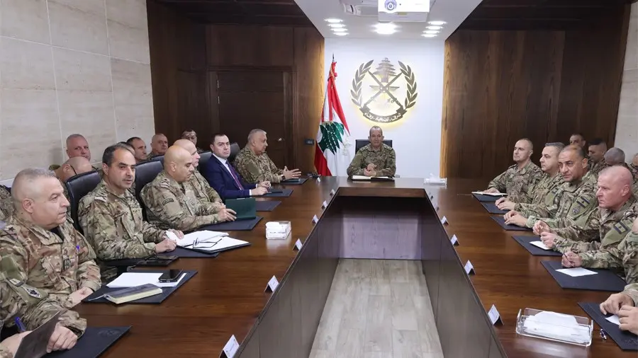 هيكل اجتمع مع أركان القيادة وقادة الوحدات والأفواج العملانية