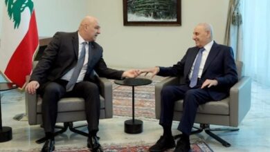 بري من بعبدا عقب لقائه عون: بوجود فخامة الرئيس نستطيع أن نطمئن