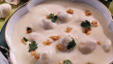 شيش برك باللبن على طاولة رمضان ولا اشهى