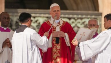 البابا لاوون في أحد الشعانين... يصرخ: ارحموا وضعوا أسلحتكم