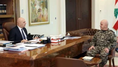 عون اطلع من لاوندس على مؤازرة امن الدولة لمكافحة الاحتكار وضبط رفع الأسعار