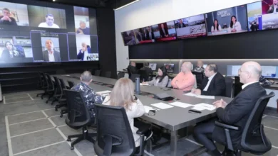 وزير الداخلية عرض مع ريزا أوضاع النازحين غير اللبنانيين واستقبل الخير