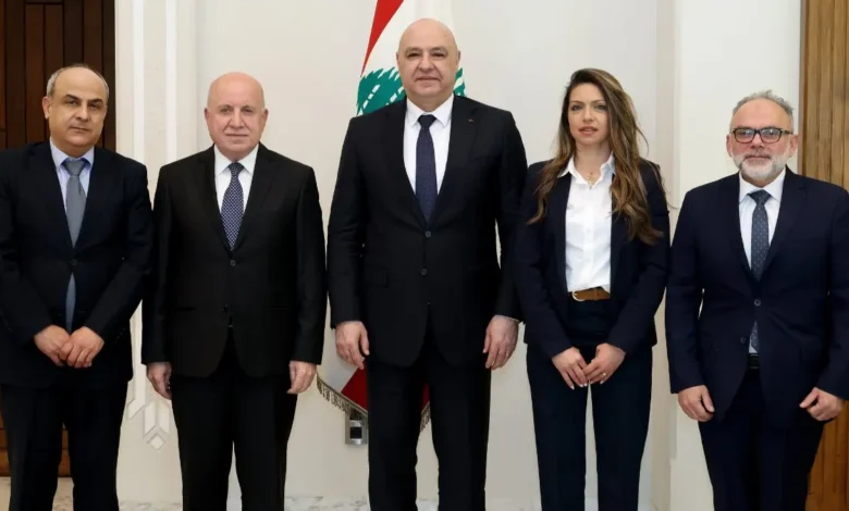 عون تابع اوضاع النازحين وشكر العاهل الاردني على قافلة المساعدات وهناك قافلة اوروبية