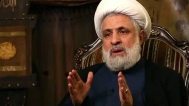 طائرة فرنسية لإجلاء نعيم قاسم