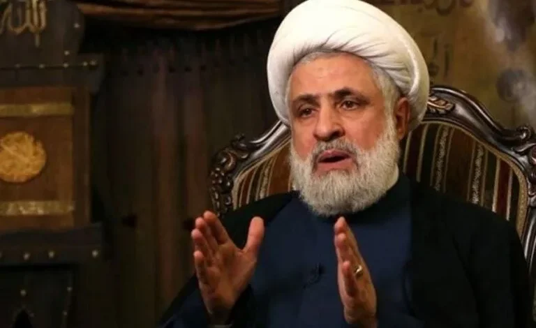 طائرة فرنسية لإجلاء نعيم قاسم