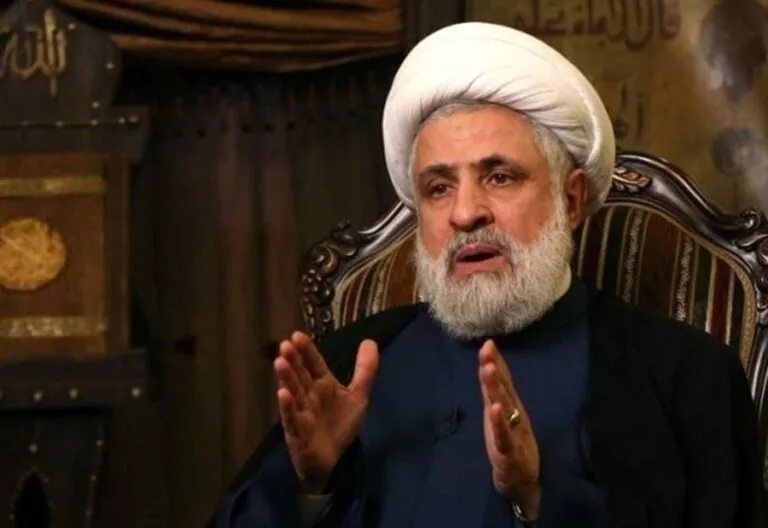 طائرة فرنسية لإجلاء نعيم قاسم