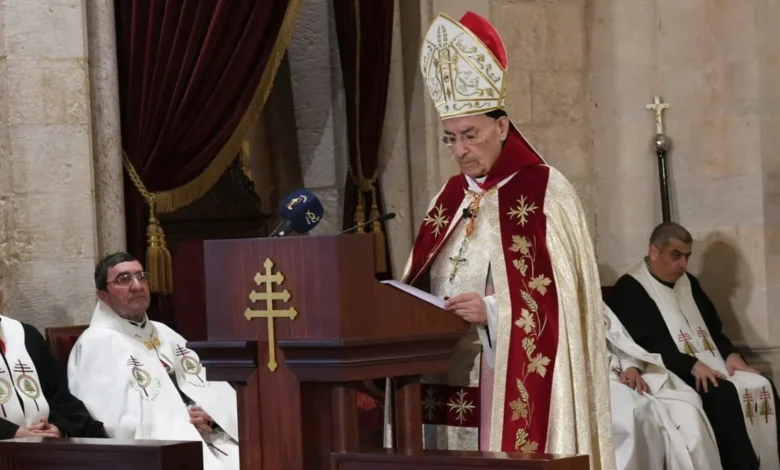 صرخة سلام في أحد الشعانين… الراعي: كفى حربًا