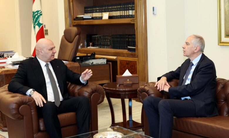 الرئيس عون يبحث مع ماغرو في الجهود الفرنسية لوقف الحرب