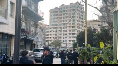 غ. ارة إسرائيلية استهدفت مبنى في منطقة الباشورة في بيروت
