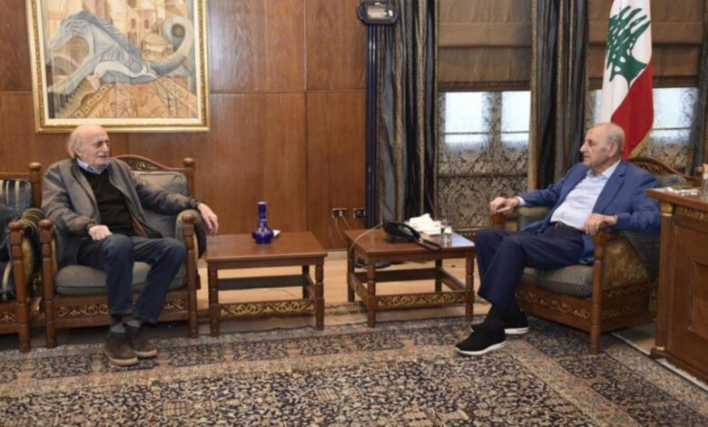 “الحزب” يستعين بجنبلاط لإفشال مفاوضات الرئيس