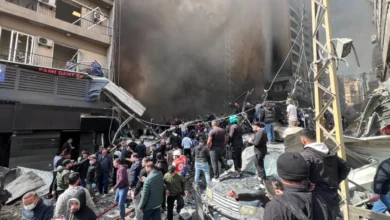 اليكم الحصيلة غير النهائية للعدوان الاسرائيلي اليوم على لبنان