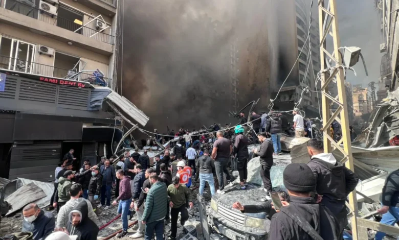 اليكم الحصيلة غير النهائية للعدوان الاسرائيلي اليوم على لبنان