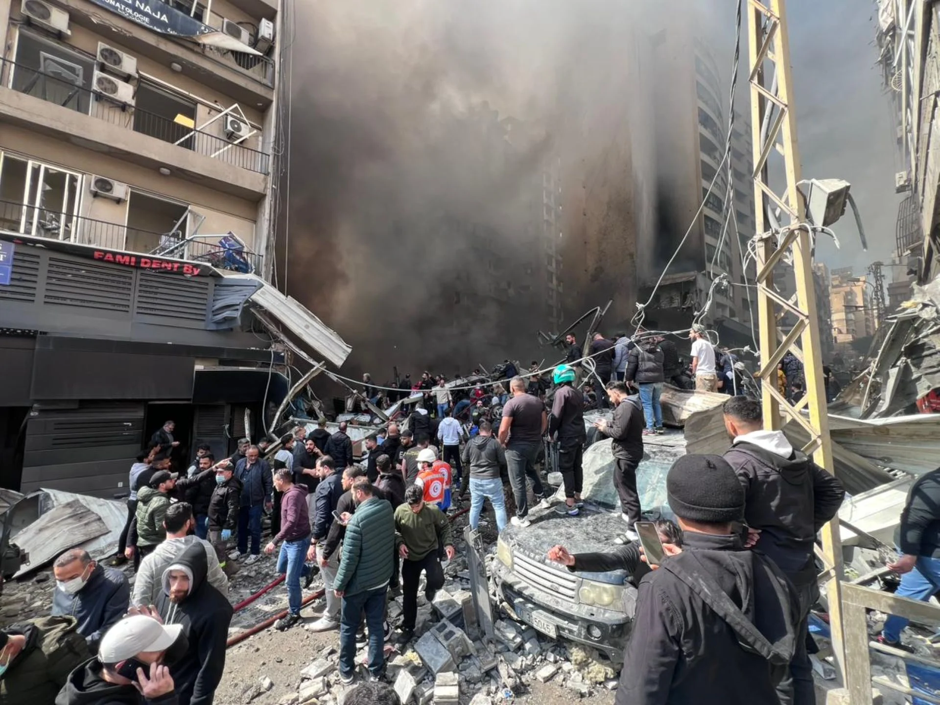 اليكم الحصيلة غير النهائية للعدوان الاسرائيلي اليوم على لبنان