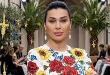 نادين الراسي ترتدي العلم اللبناني: "إنّ الثورة تولد من رحم الأحزان"