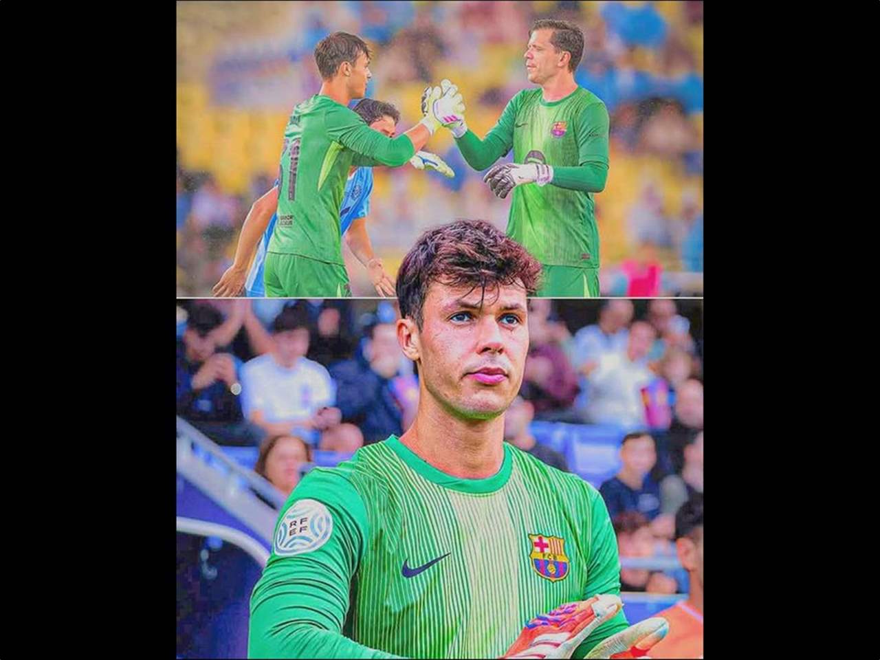 برشلونة يدرس تصعيد حارس لا ماسيا للموسم المقبل
