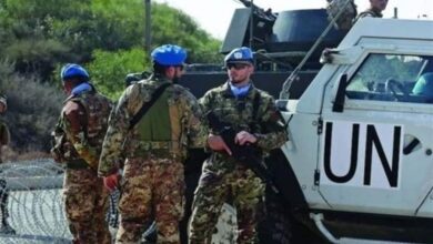 "جر.ائ. م حرب".. بيان لـ"اليونيفيل" عقب وفاة جندي إندونيسي