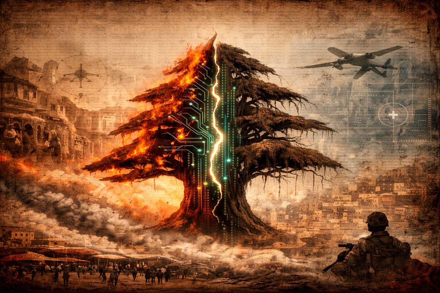 خاص لبنان والعالم د. سالي حمّود.. الحرب الأهلية بين تفجير المناطق وتفخيخ الخوارزميات