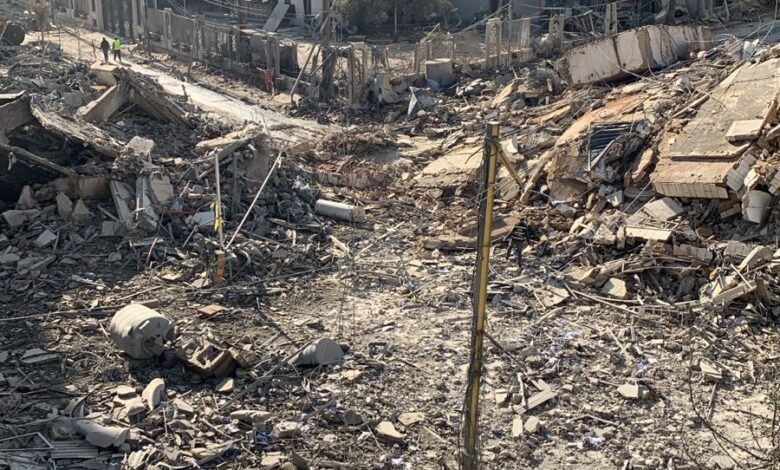 انتشال شهي..دين في طير دبا وإصابات في غارة على مفرق شارنيه