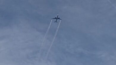 نجاة طائرة ركاب في نيوجيرسي من كارثة