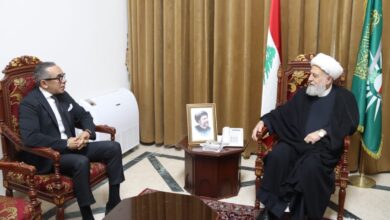 الخطيب يستقبل موسى: نعوّل على دور مصر في تعزيز الوحدة العربية والاسلامية