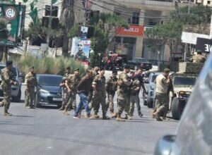 قائد الجيش يجول على قرى في النبطية وتصعيد إسرائيلي يواكب الزيارة