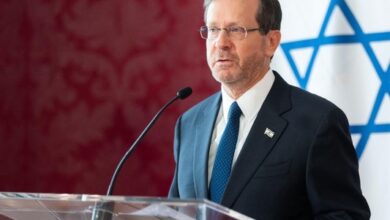 الرئيس الإسرائيلي: أمد يد السلام إلى عون والشعب اللبناني ولدي حلم في السفر إلى بيروت